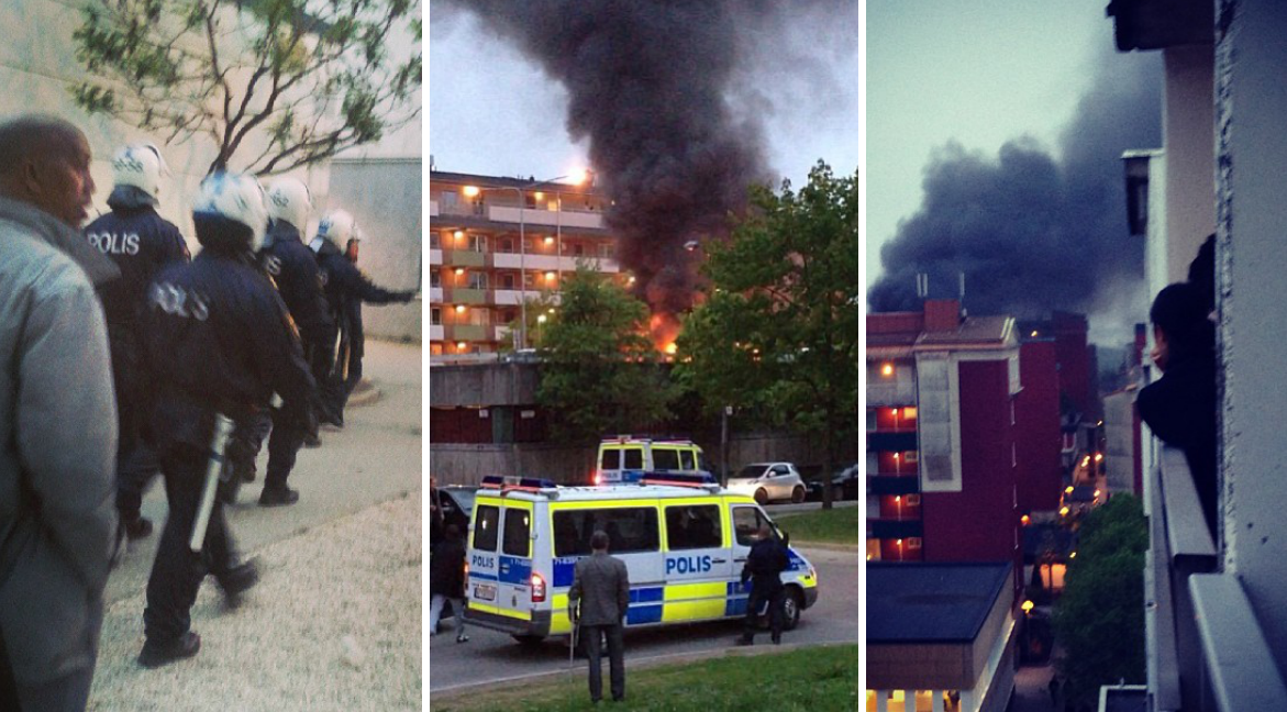 Husby, Upplopp